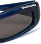Balenciaga Eyewear Zonnebril met logoprint Blauw - Thumbnail 3