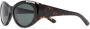 Balenciaga Eyewear Zonnebril met logoprint Bruin - Thumbnail 2