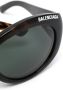 Balenciaga Eyewear Zonnebril met logoprint Bruin - Thumbnail 3