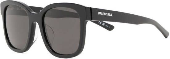 Balenciaga Eyewear Zonnebril met vierkant montuur Zwart
