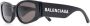 Balenciaga Eyewear Zonnebril met logoprint Zwart - Thumbnail 2