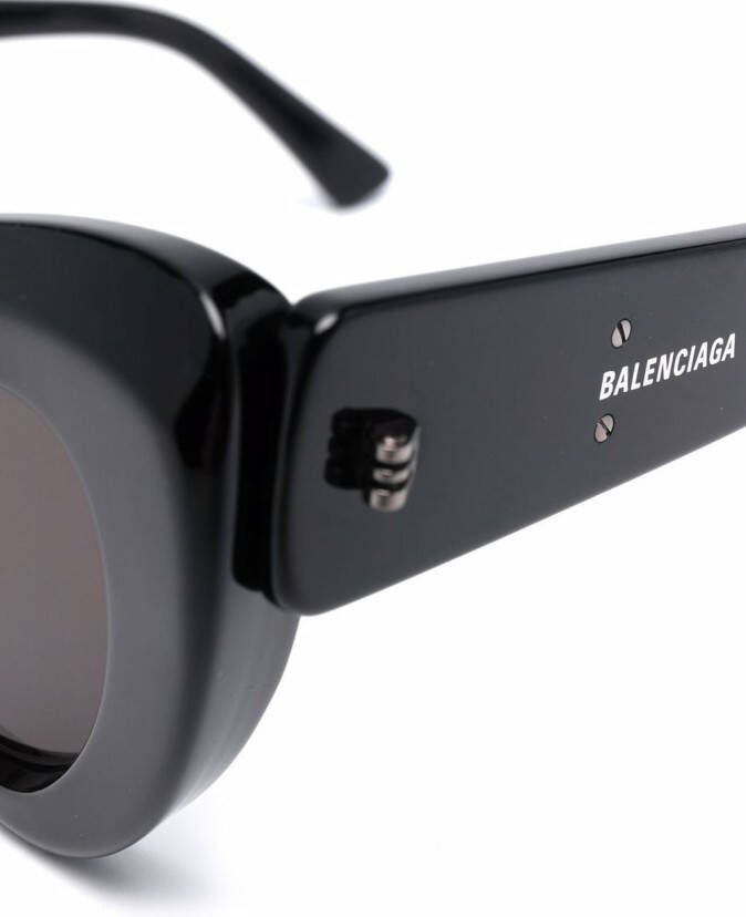 Balenciaga Eyewear Mega cat-eye zonnebril Zwart