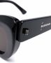 Balenciaga Eyewear Mega cat-eye zonnebril Zwart - Thumbnail 3