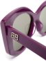 Balenciaga Eyewear Power zonnebril met vlinder montuur Paars - Thumbnail 3