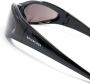 Balenciaga Eyewear Reverse Xpander zonnebril met rechthoekig montuur Zwart - Thumbnail 3