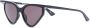 Balenciaga Eyewear Rim zonnebril met kattenoog montuur Zwart - Thumbnail 2