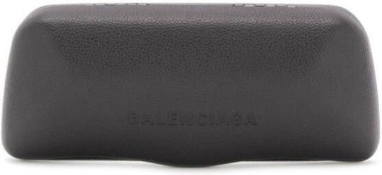 Balenciaga Eyewear Shield zonnebril met rechthoekig montuur Zwart