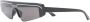 Balenciaga Eyewear Ski zonnebril met rechthoekig montuur Zwart - Thumbnail 2