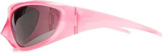 Balenciaga Eyewear Skin XXL cat-eye zonnebril Roze