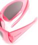 Balenciaga Eyewear Skin XXL cat-eye zonnebril Roze - Thumbnail 3