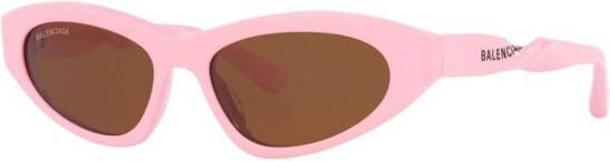 Balenciaga Eyewear Zonnebril met cat-eye montuur Roze