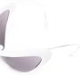 Balenciaga Eyewear Zonnebril met cat-eye montuur Wit - Thumbnail 3