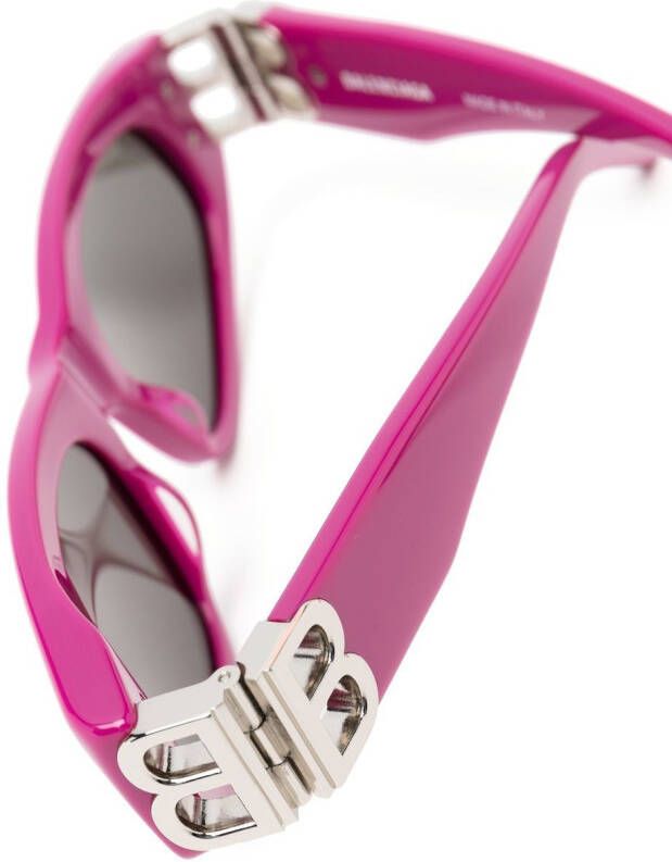 Balenciaga Eyewear Zonnebril met cat-eye montuur Paars