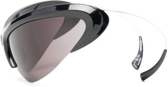 Balenciaga Eyewear Zonnebril met cat-eye montuur Zwart