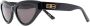Balenciaga Eyewear Zonnebril met cat-eye montuur Zwart - Thumbnail 2