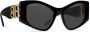 Balenciaga Eyewear XL Dynasty zonnebril Zwart - Thumbnail 2
