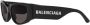 Balenciaga Eyewear Zonnebril met cat-eye montuur Zwart - Thumbnail 3