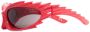 Balenciaga Eyewear Zonnebril met geometrisch montuur Rood - Thumbnail 2