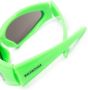 Balenciaga Eyewear Zonnebril met ovaal montuur Groen - Thumbnail 3