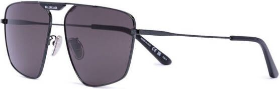 Balenciaga Eyewear Zonnebril met piloten montuur Zwart