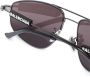 Balenciaga Eyewear Zonnebril met piloten montuur Zwart - Thumbnail 4