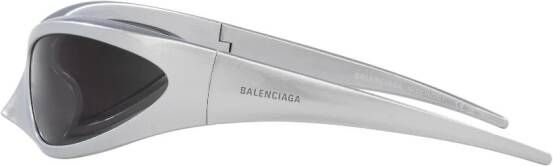 Balenciaga Eyewear Zonnebril met rond montuur Zilver