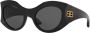 Balenciaga Eyewear Zonnebril met rond montuur Zwart - Thumbnail 3