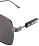 Balenciaga Eyewear Zonnebril met vierkant montuur Zwart - Thumbnail 3