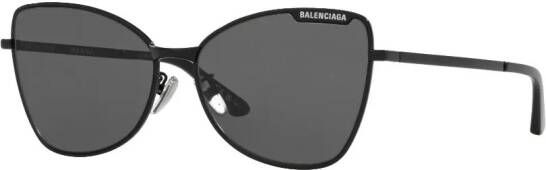 Balenciaga Eyewear Zonnebril met vlinder montuur Zwart