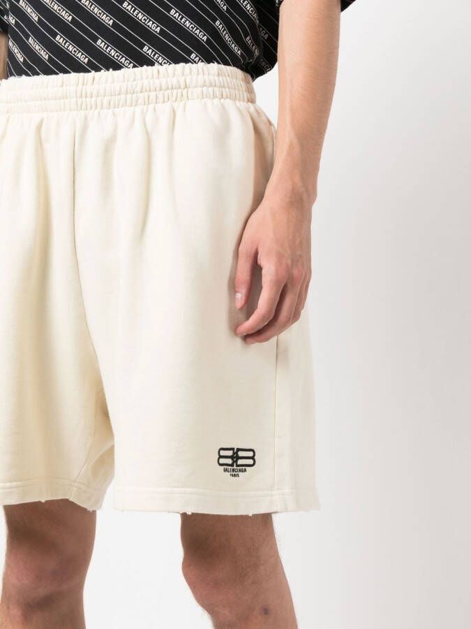 Balenciaga Fleece shorts Beige