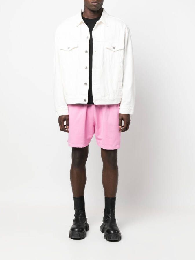 Balenciaga Fleece shorts Roze