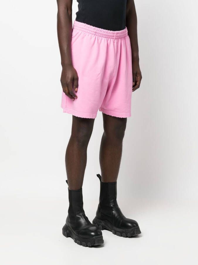 Balenciaga Fleece shorts Roze