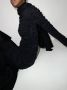 Balenciaga Gedrapeerde jurk Zwart - Thumbnail 4