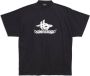 Balenciaga Gelaagd T-shirt Zwart - Thumbnail 2