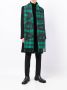 Balenciaga Geruite sjaal Groen - Thumbnail 2