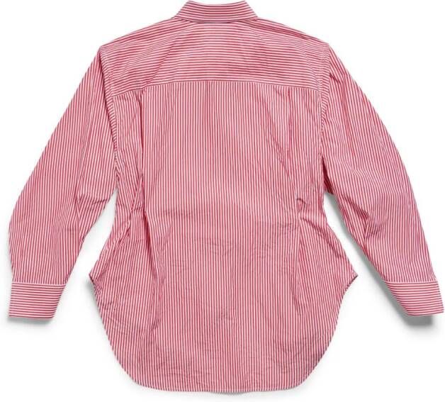 Balenciaga Gestreepte blouse Rood