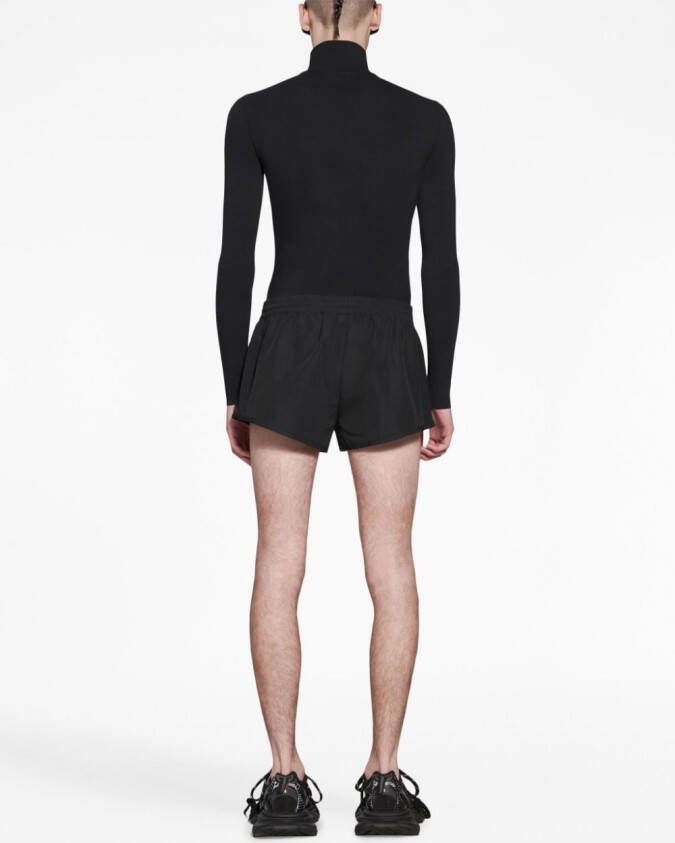 Balenciaga Katoenen hardloopshorts Zwart