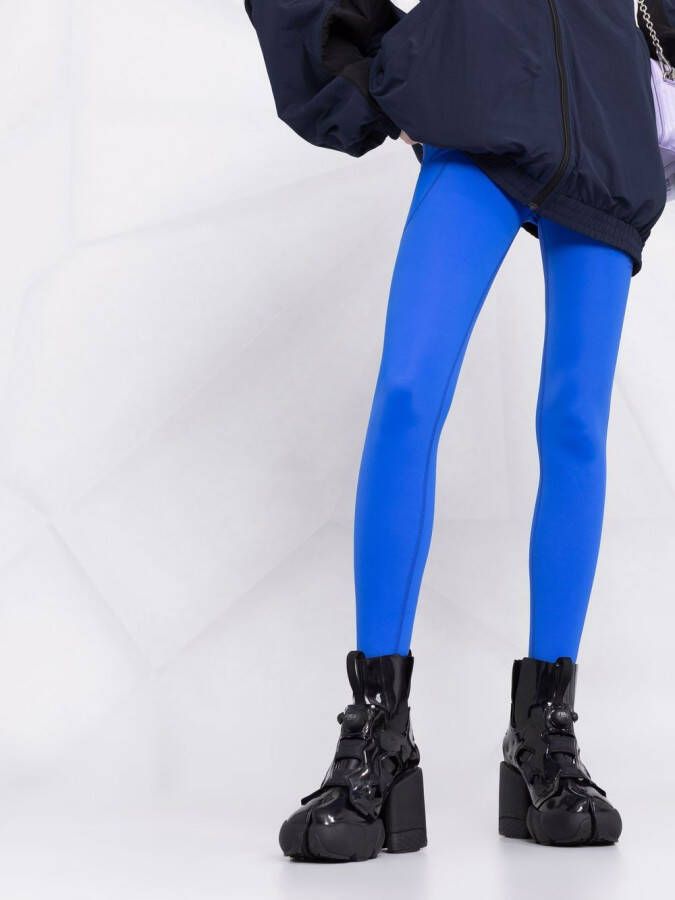 Balenciaga High waist legging Blauw