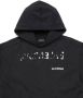 Balenciaga Hoodie met logo Zwart - Thumbnail 3