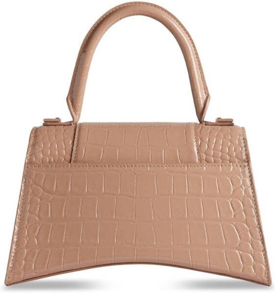 Balenciaga Hourglass kleine shopper Beige