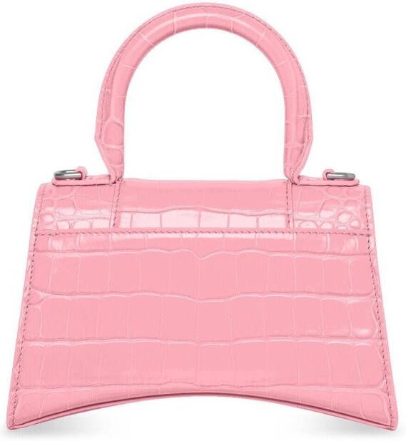 Balenciaga Hourglass kleine shopper Roze