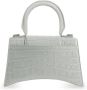 Balenciaga Hourglass kleine shopper Grijs - Thumbnail 2