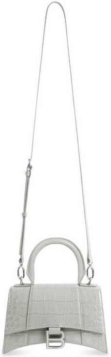 Balenciaga Hourglass kleine shopper Grijs