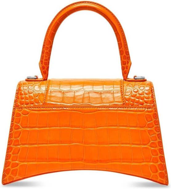 Balenciaga Hourglass kleine shopper Oranje