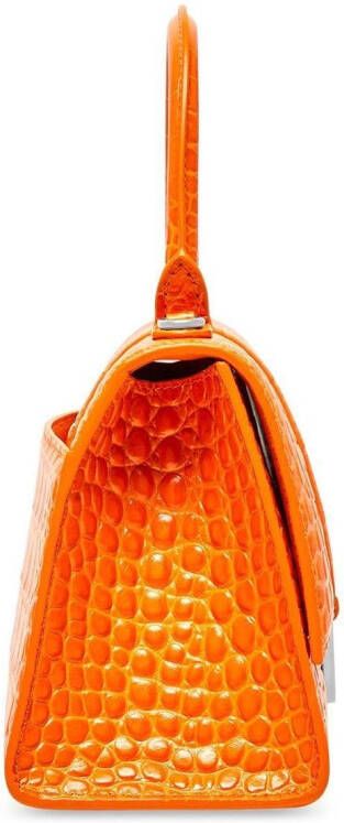 Balenciaga Hourglass kleine shopper Oranje
