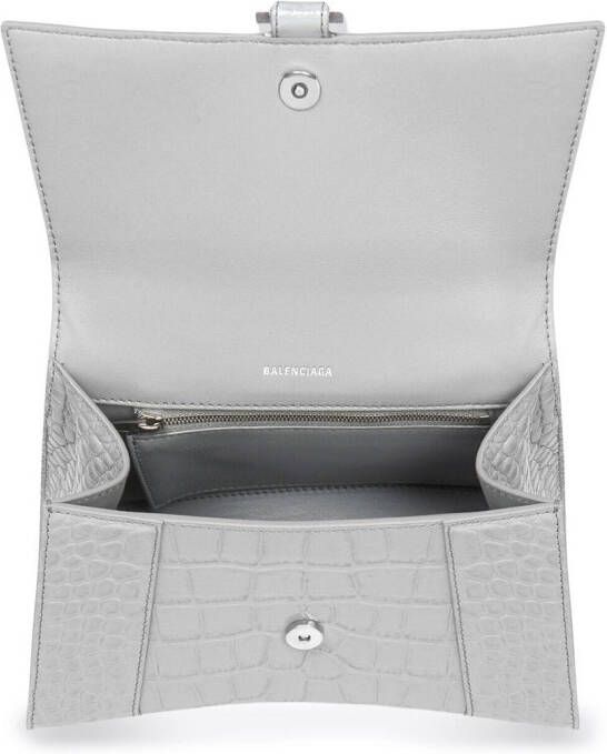 Balenciaga Hourglass kleine tas Grijs