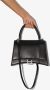 Balenciaga Hourglass leren schoudertas Zwart - Thumbnail 3