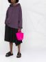 Balenciaga Ibiza shopper met logopatch Roze - Thumbnail 2