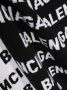 Balenciaga Intarsia sjaal Zwart - Thumbnail 2