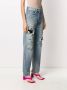 Balenciaga Jeans met gerafeld detail Blauw - Thumbnail 3